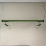 Suspension_Néon_Spots_orientable_Lita_France_vert_Aluminium_Ailettes_Maison_liedekerke_LK_1
