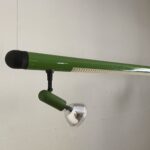 Suspension_Neon_Spots_orientable_Lita_France_vert_Aluminium_Ailettes_Maison_liedekerke_LK