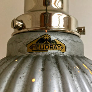 Applique COL de CYGNE_HELIORAY_verre mercurisé_circa 1930