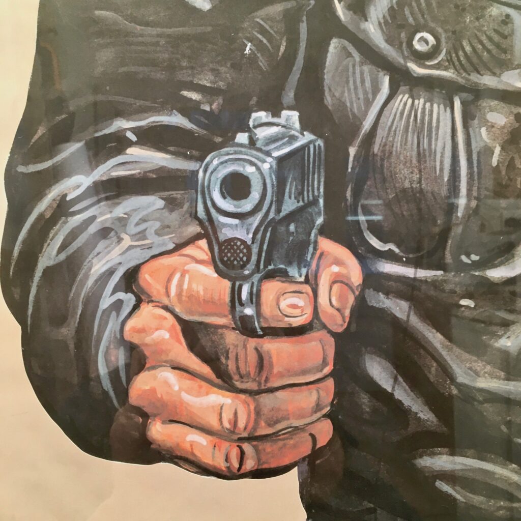 Affiche-PJ-homme-motard_zoom-pistolet_Maison_Liedekerke_maison-lk.jpg