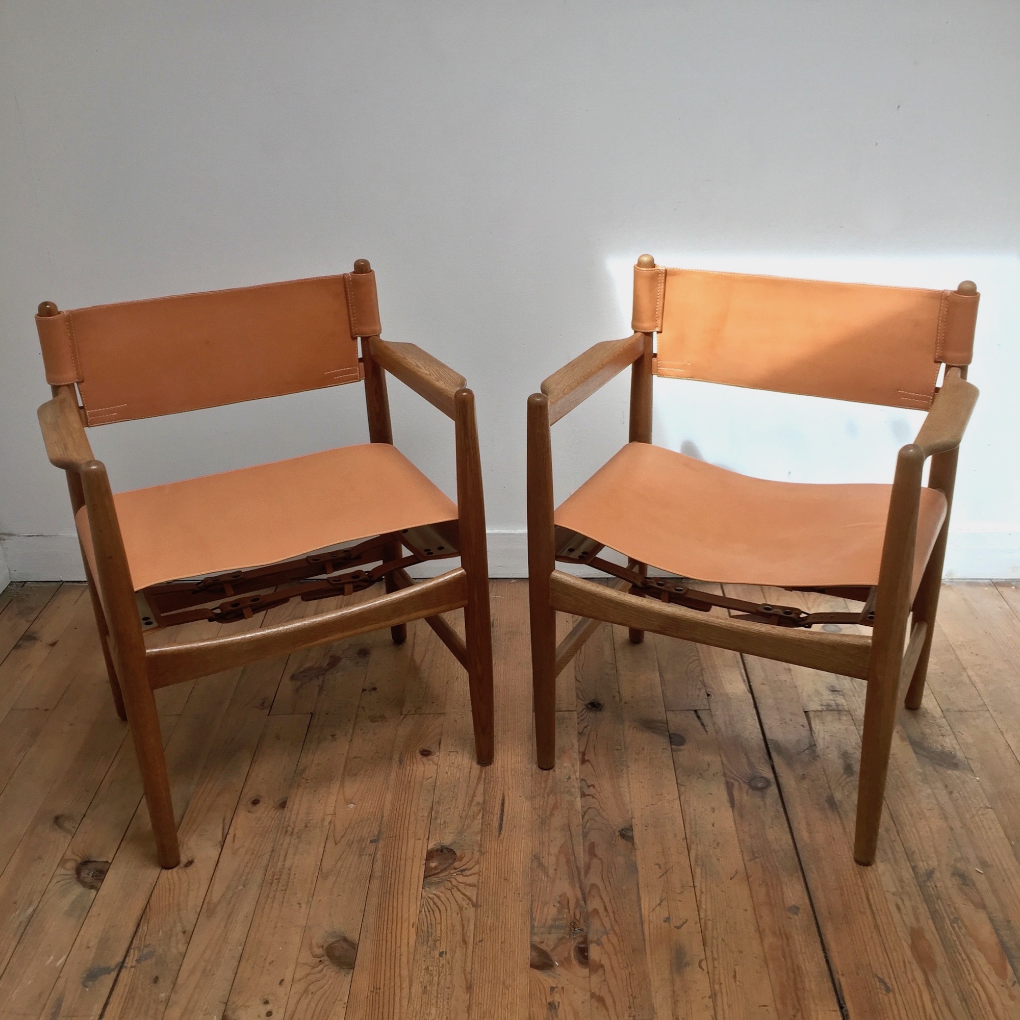 Fauteuils - Borge Mogensen Style - set de 2 – Image 4