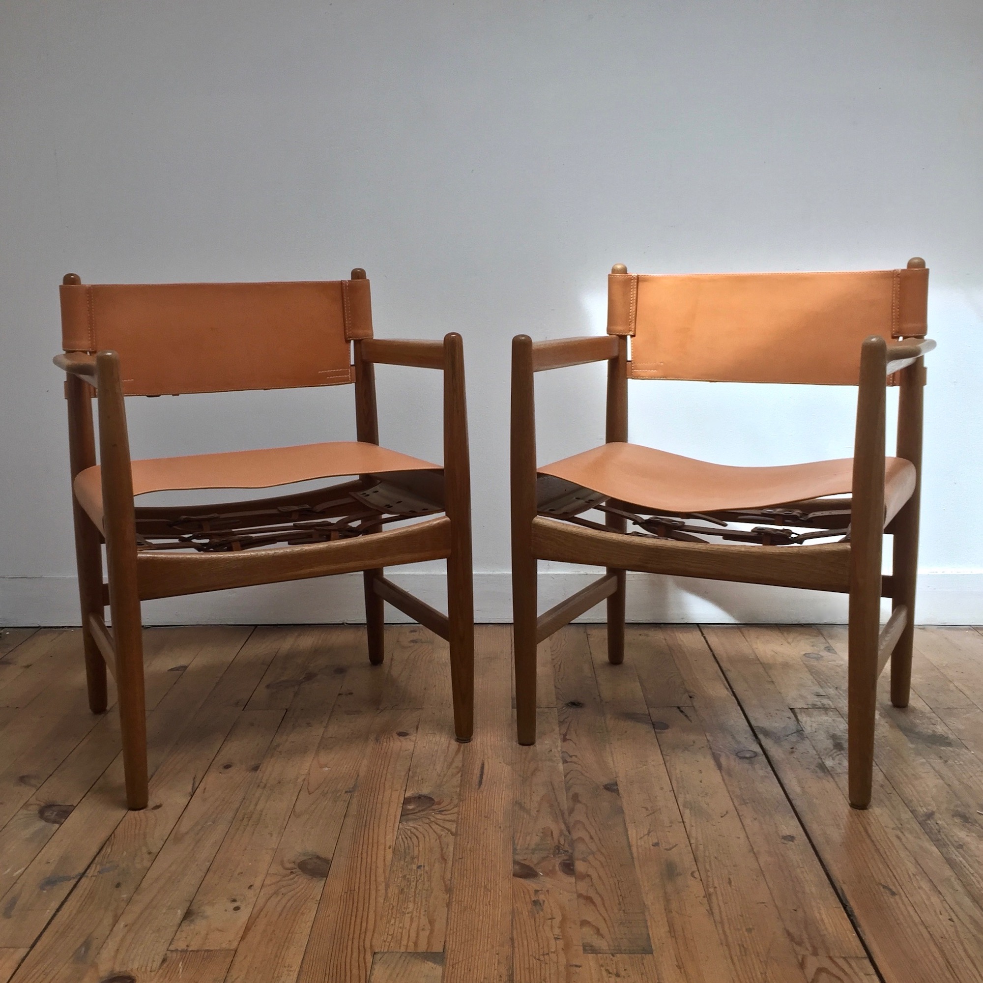 Fauteuils - Borge Mogensen Style - set de 2