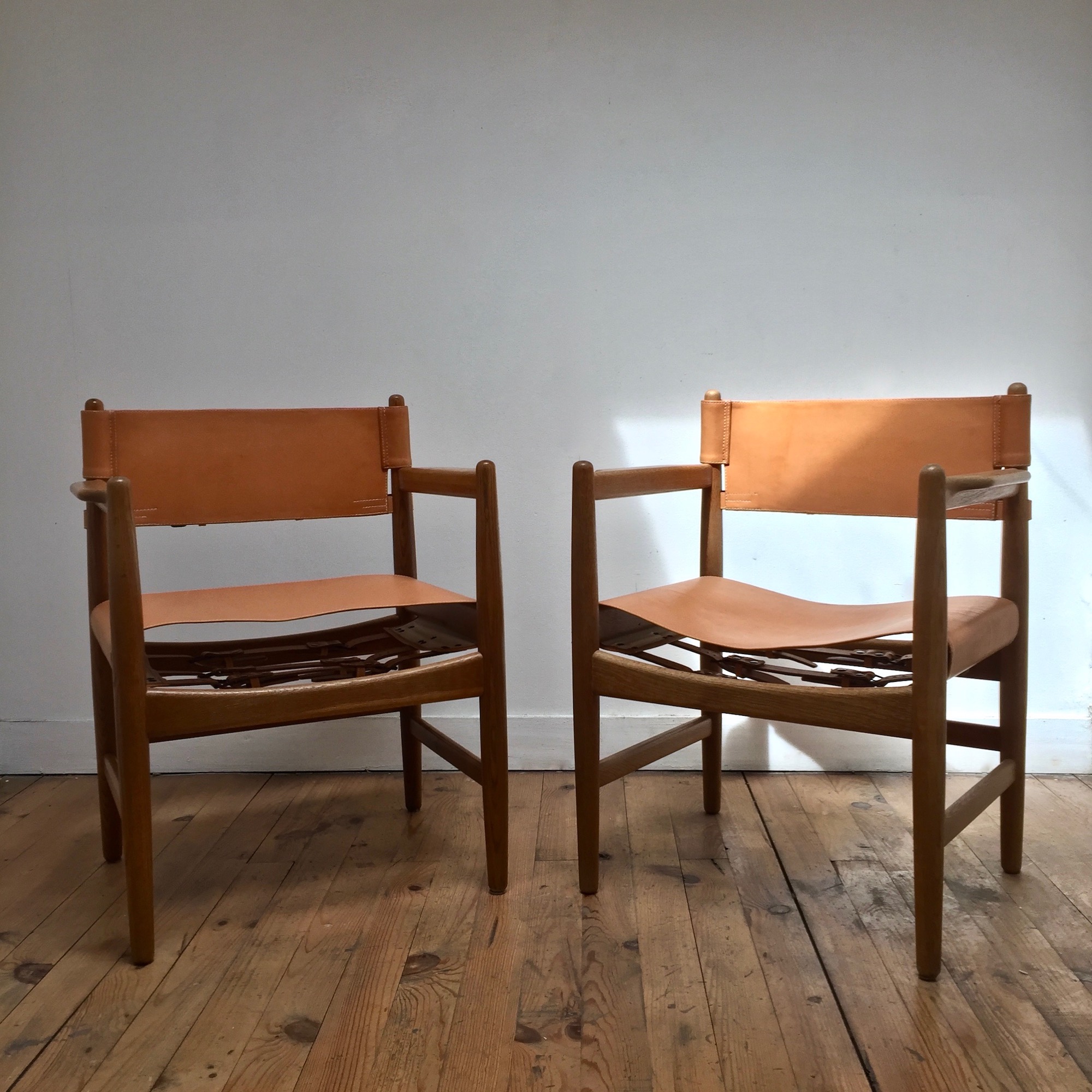 Fauteuils - Borge Mogensen Style - set de 2 – Image 3