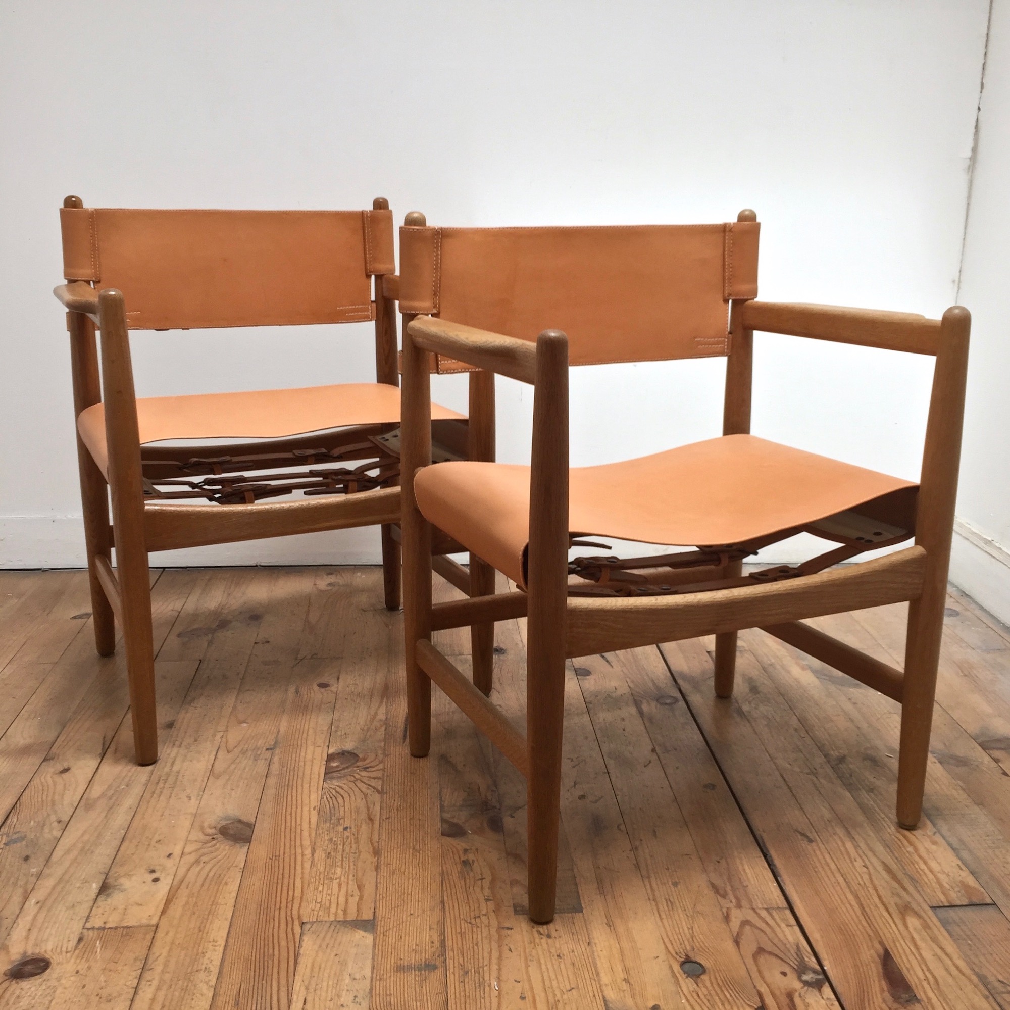 Fauteuils - Borge Mogensen Style - set de 2 – Image 7
