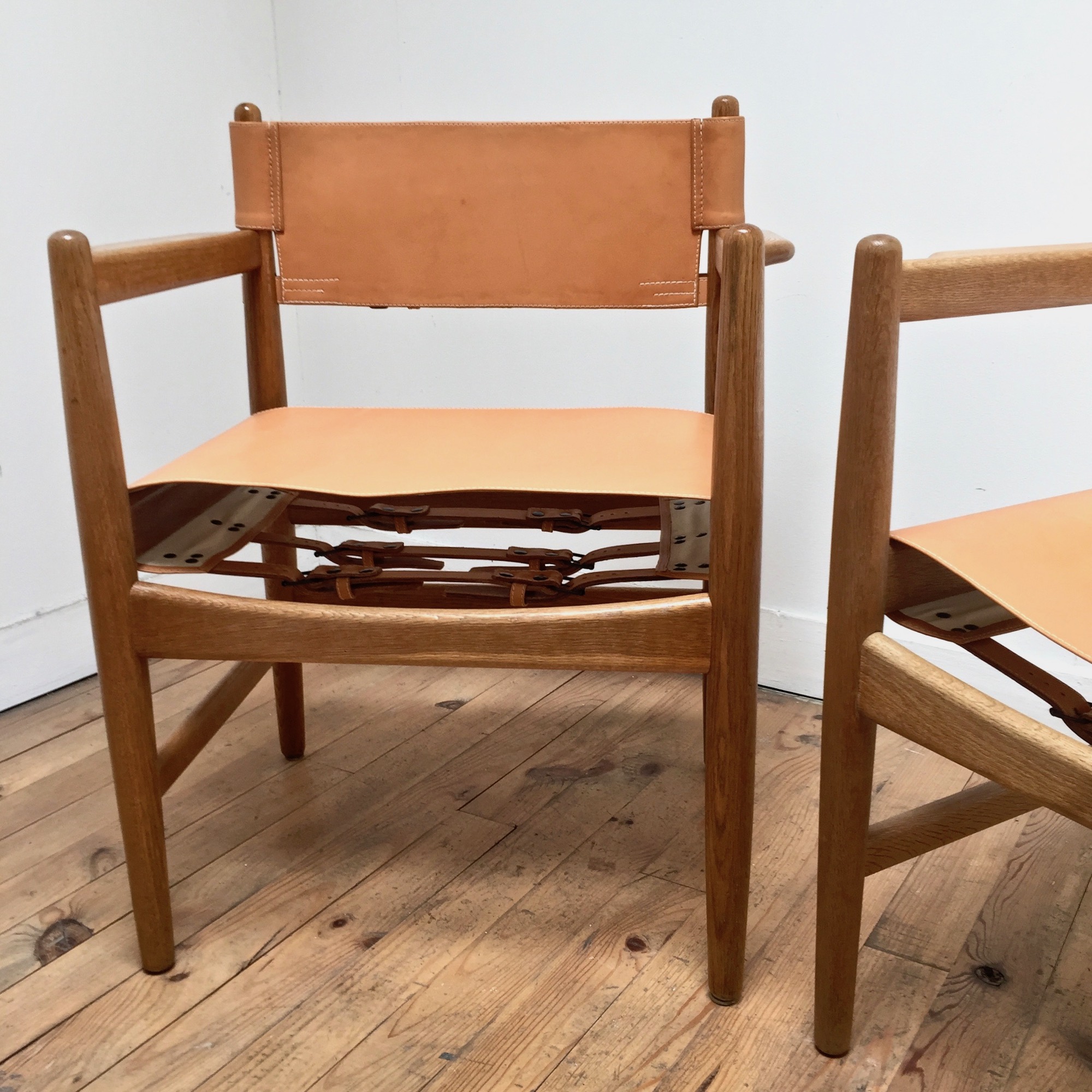 Fauteuils - Borge Mogensen Style - set de 2 – Image 8