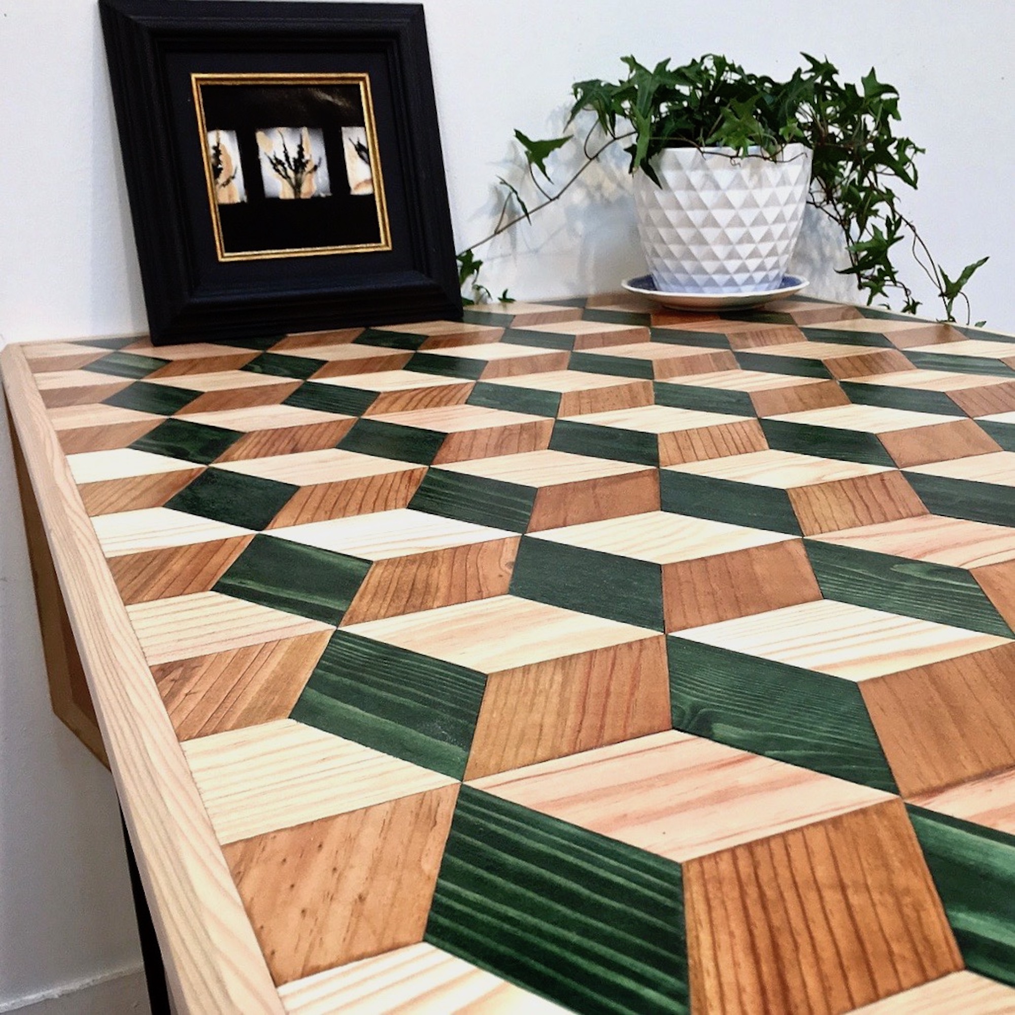Table marquetée à rabat - ALMA - – Image 6